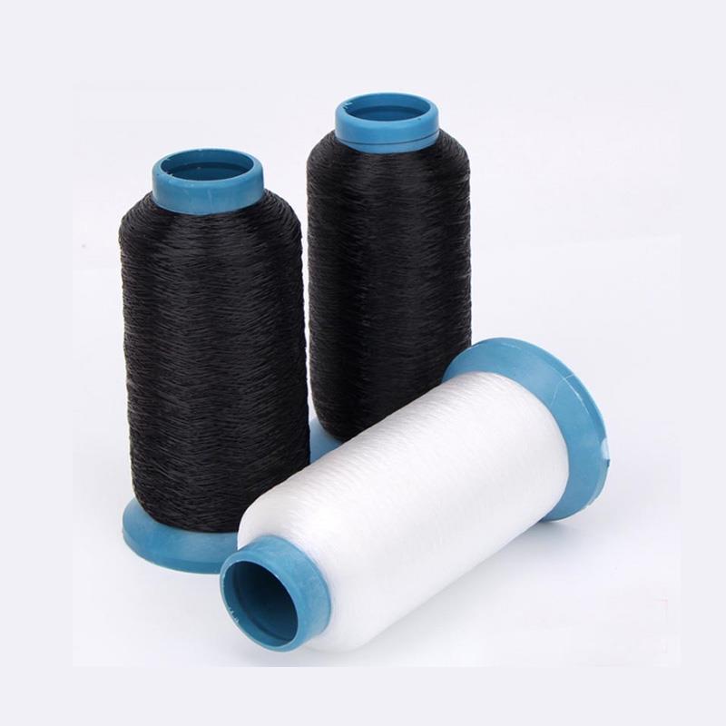 100% нейлоновая швейная нить прозрачного черного цвета 100% nylon sewing thread clear , black color